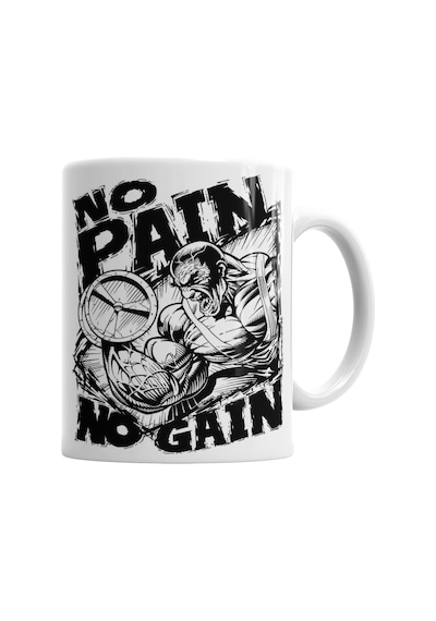 No Pain No Gain Kupa Bardak Porselen No34838 Karışık