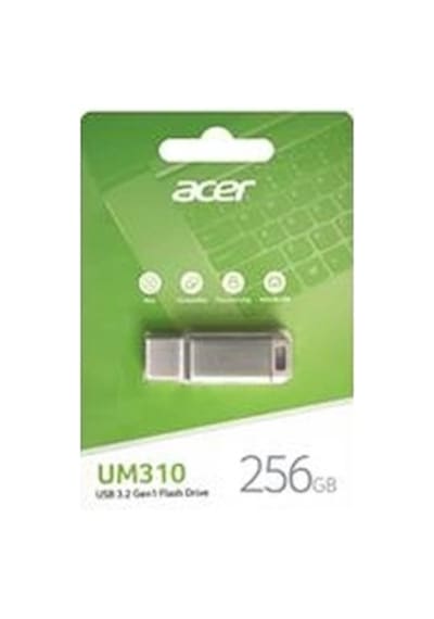 Acer 256gb Usb3.2 Um310-256gb Metal Flash Bellek 120-100 Mb-s Okuma-yazma Kdo