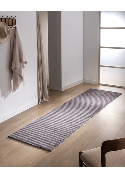Madame Coco Vivre Bubble Halı - Antrasit - 80x300 Cm 8684427183007 Gri 80 X 300 Antrasit