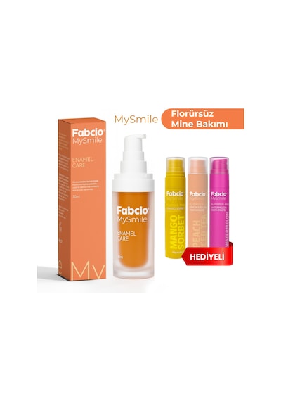 Fabcio Mysmile Diş Minesi Bakım Serum + 3 Adet Diş Macunu Diş Eti Bakımı