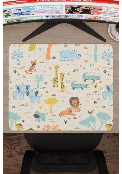 Çocuk Kaymaz Dikişli Kauçuk Oyuncu Mousepad V1 - 48x40 Xl Gaming Mouse Pad Fare Altlığı