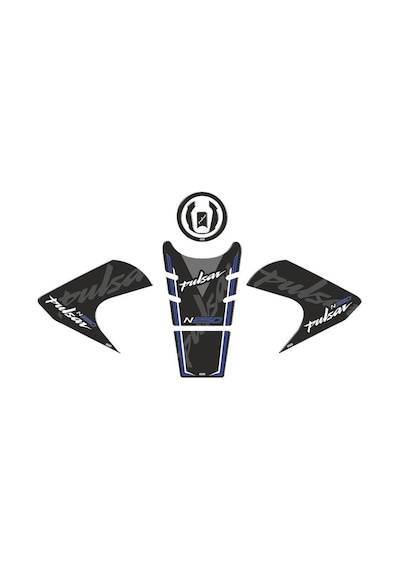 BAJAJ BAJAJ PULSAR N250 2022 - 2023 UYUMLU Tank Pad Set 007