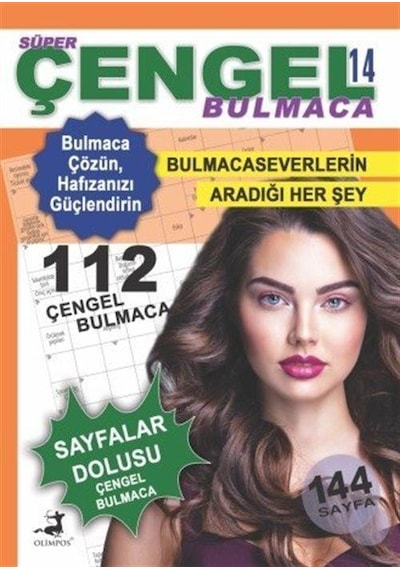 Süper Çengel Bulmaca - 14 - Ahmet Ayyıldız - Olimpos Yayınları
