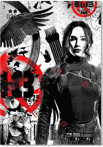 Cakasepetim Açlık Oyunları Mockingjay 1. Bölüm Afiş Görseli Ahşap Mdf Tablo