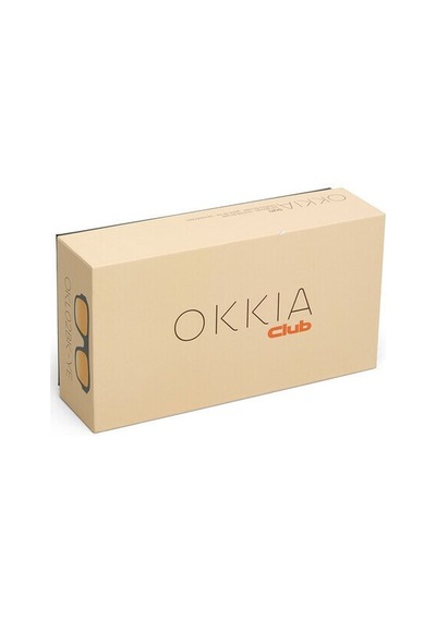 Okkia Club STROMBOLI Sarı Lens Güneş Gözlüğü Siyah