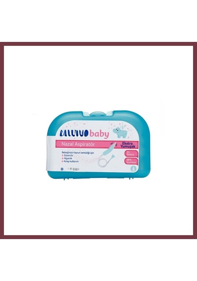 Storeşahin Baby Nazal Burun Aspiratörü Shn0720