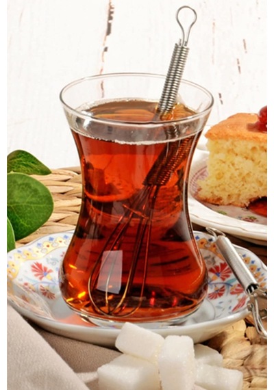 6 Adet Paslanmaz Çelik Yaylı Küçük Boy Yumurta Çırpıcı, Çay Kahve Karıştırma Aparatı Çelik Diğer