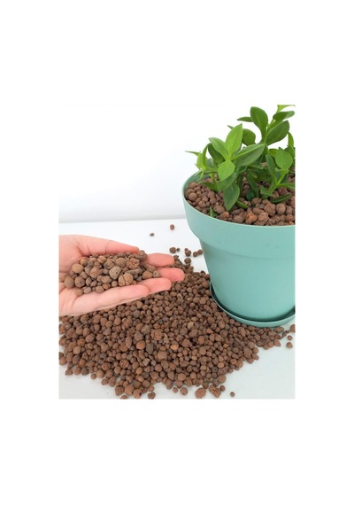 Kil Bilyesi 1 Lt 3-8 Mm Orkide Yetiştirme Kil Bilyesi Hidroponik Toprak Torf Diğer