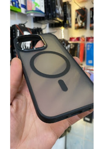 Apple iPhone Uyumlu  16 Pro Kamera Korumalı Mat Magsafe Wireless Şarj Destekli Renkli 45672