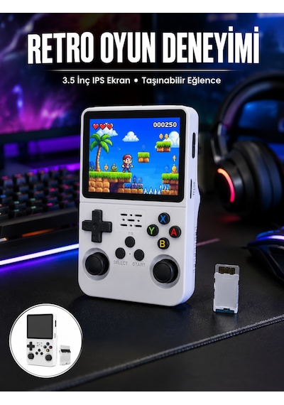 Retro El Konsolu Gelişmiş Donanım Ve Özelleştirilebilir Yazılım Yapısı Yeni Nesil - Lisinya