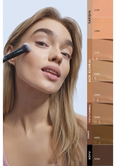 Avon Color Trend Mat Fondöten 115p Pale Pink