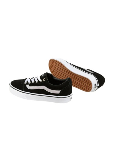 Vans Ward Kadın Ls Ayakkabı Siyah Siyah
