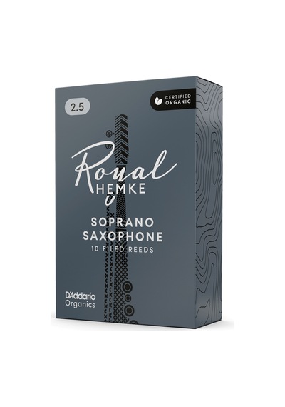 D'addario Rhkp10ssx250 Frederick Hemke Soprano Saksafon Kamışı No: 2.5 Profesyonel - 10'lu Paket Kısa Vamp Ve Fransız Kesim Filed , Koyu Ve Zengin Tını