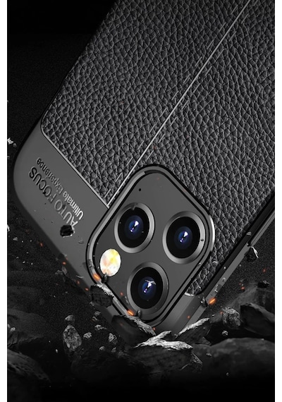Apple iPhone Uyumlu  12 Pro Uyumlu Kılıf Auto Focus Kapak - Kırmızı