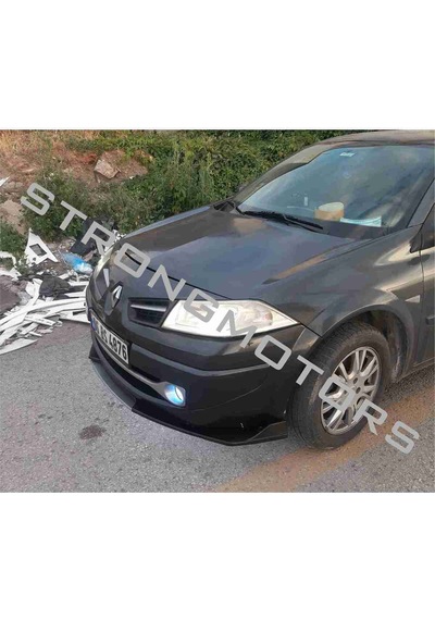 Megane 2 Ön Tampon Eki / 4 Parça Lip Karlık Gri