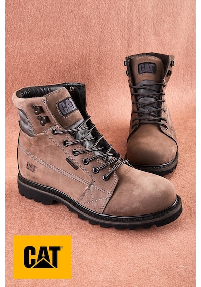 Caterpillar Grey Nubuk Hakiki Deri Kadın Bot & Bootie Cat1111122601 001
