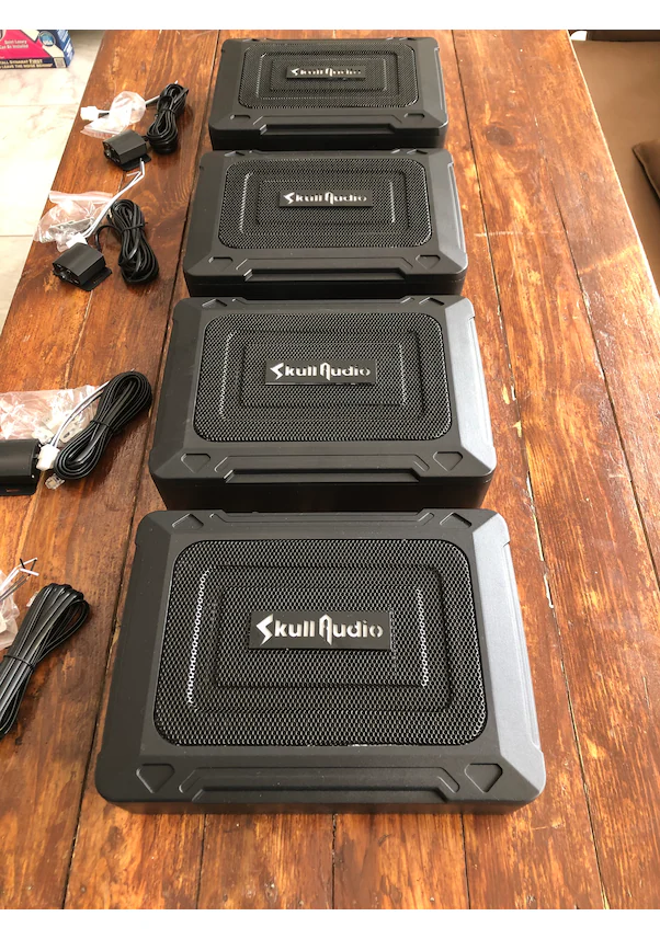 Rockford Fosgate Usa - Skull Audio Tr -  Paket Ses Sistemi 4+1 Sencan Sound