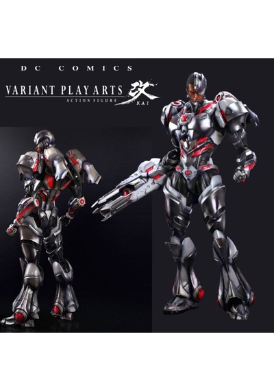 Dc Comics Variant Play  Arts Kai Cyborg