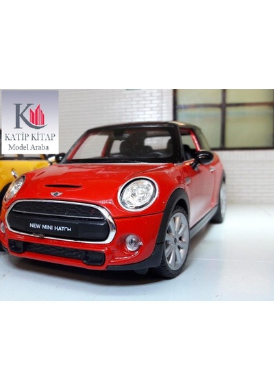 Welly New Mini Hatch Kırmızı-siyah 1/24 Model Araba