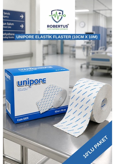 Hipoalerjenik Elastik Flaster 10m X 10cm 10'lu Paket Diğer