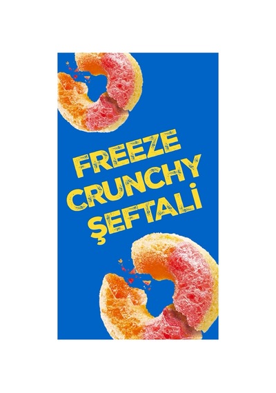 Freeze Peach Rings 35g 3 Adet