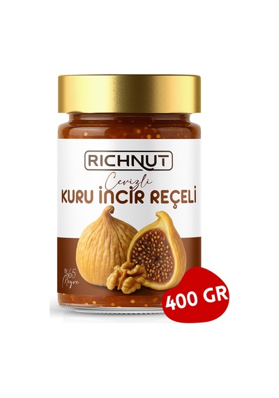 Cevizli Kuru İncir Reçeli Katkı, Koruyucu, Renklendirici İçermez
