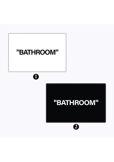 Evaşk Banyo Paspası İpeksi Kadifemsi Halı Yüzey Kaymaz Taban 40x60 BM01840B Beyaz