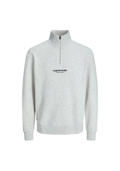 Jack & Jones Erkek Sweat 12241777 Açık Gri