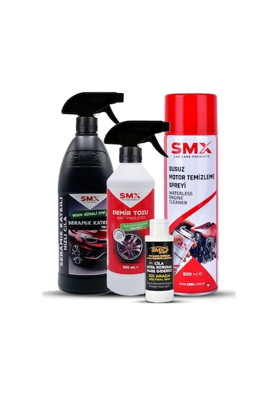 Demirtozu & Seramik Katkılı Hızlı Ve Pratik Cila & Susuz Motor Temizleme Ve Koruma Spreyi & Cil