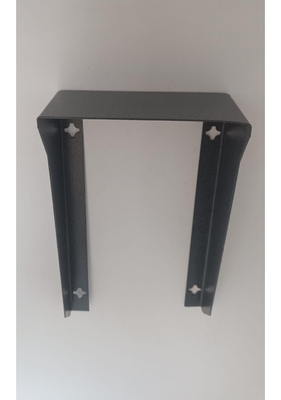 Diafon Zil Paneli Koruyucu Kapı Zili Metal Yağmurluk Aparatı, Antrasit, 15 X 27,5 X 8 Mm