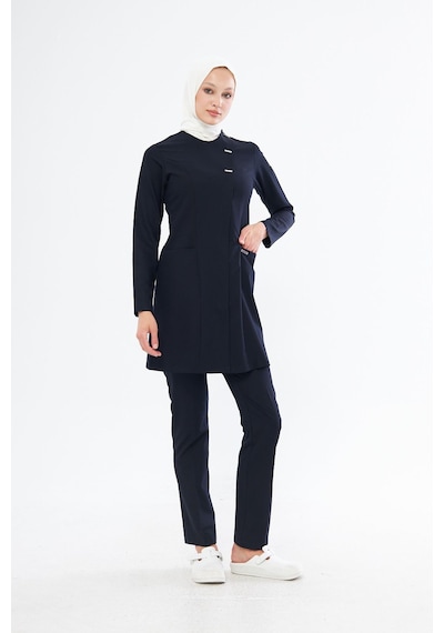 Elegance Kadın Tesettür Takım - Lacivert Lacivert