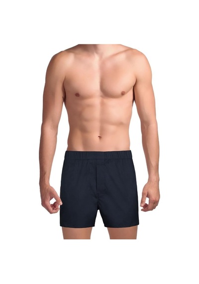 The Don Mat Lacivert Exclusive Yırtmaçlı Erkek Boxer