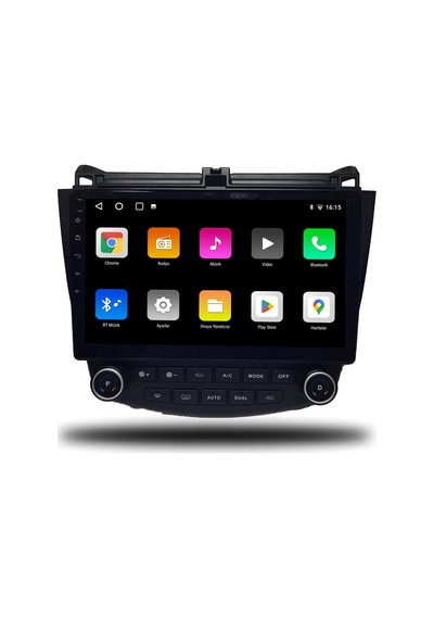 Redhat Honda Accord Android Carplay Multimedya 2003-2007 2gb Ram + 32gb Hafıza + 4 Çekirdek