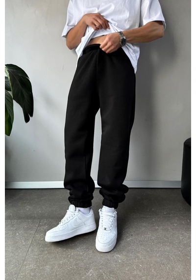 Flaw Regular Jogger Eşofman Altı Siyah Siyah