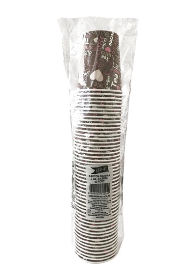 Roll-up Karton Bardak 7 Oz 50'li Diğer