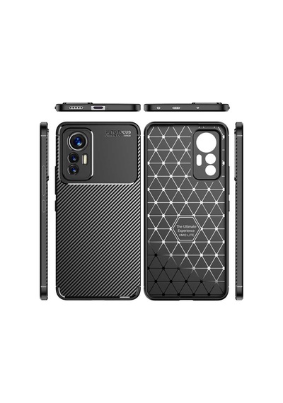 Xiaomi Mi 12 Lite Kilif Zore Negro Karbon Tasarim Silikon Kilif 559931332