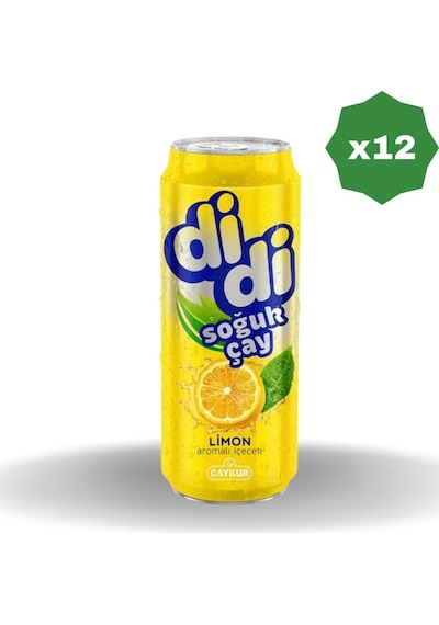 Didi Limonlu Soğuk Çay 500 Ml - 12 Adet