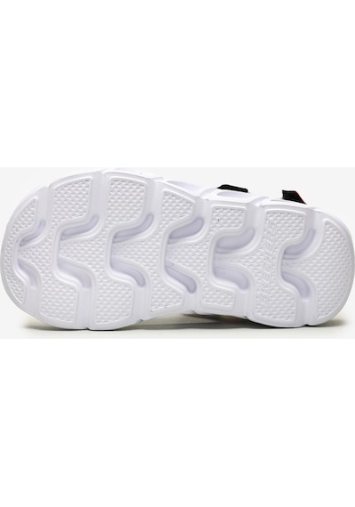 Skechers Hypno - Splash - Rainbow Lights Büyük Kız Çocuk Siyah Işıklı Sandalet 20218L Bkmt Çok Renkli