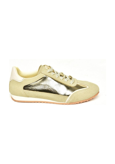 Fox Shoes U820730509 Altın Kadın Spor Ayakkabı Sneakers Altın-suni Deri Çok Renkli