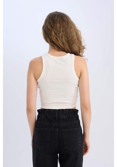 DeFacto Fitted Halter Yaka Fitilli Kaşkorse Atlet U0357AZ25SMWT32