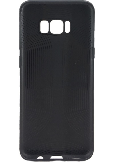 FitCase Samsung S8 Plus (G955) Uyumlu Auto Focus Silikon Arka Kapak Kahverengi