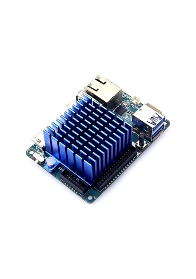 Odroıd-xu4 İçin Fan 40 X 40 X 25 Mm Tall Blue Heat Sink