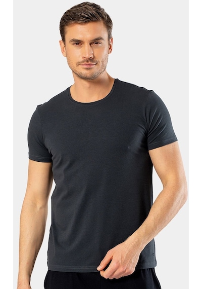 Cacharel Erkek Bisiklet Yaka Likralı T-shirt 1331/olive 001