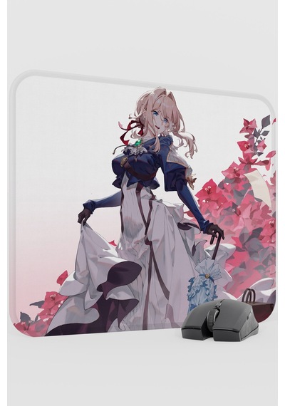 Violet Evergarden Anime V3 - 48x40 Xl Gaming Kauçuk Kaymaz Taban Mouse Pad Fare Altlığı