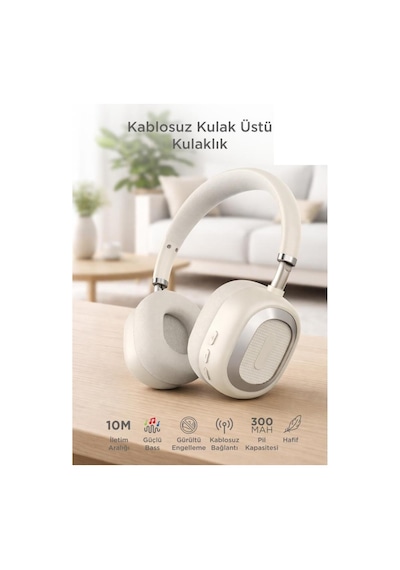 HD70 Bluetooth 5.3 Kulak Üstü Kulaklık