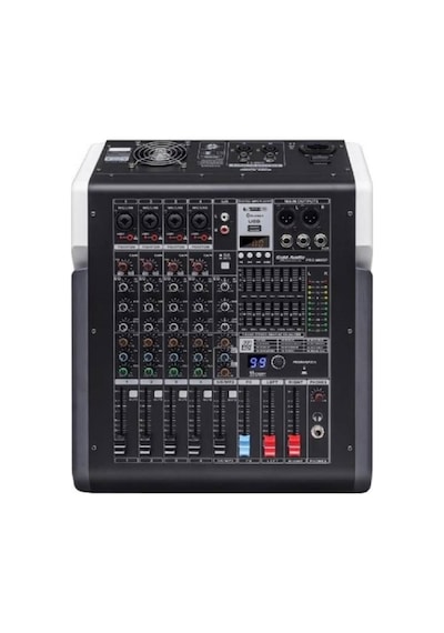 12 Hoparlörlü 4 Kanal Anfi Ses Sistemi Paketi Etkinlik Kafe Açık Alan Müzik Sistemi
