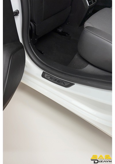 Fiat Egea Sd/hb/sw Krom Kapı Eşik Koruması 2015 Ve Üzeri 4 Parça