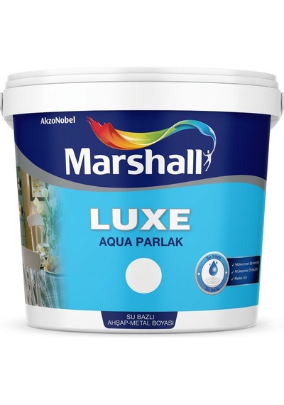 Marshall Luxe Aqua Parlak Beyaz 2,5l