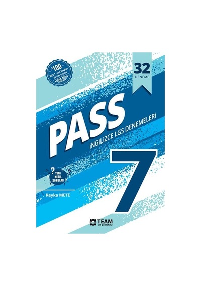 Team Elt Publishing 7. Sınıf İngilizce Pass 32 Deneme