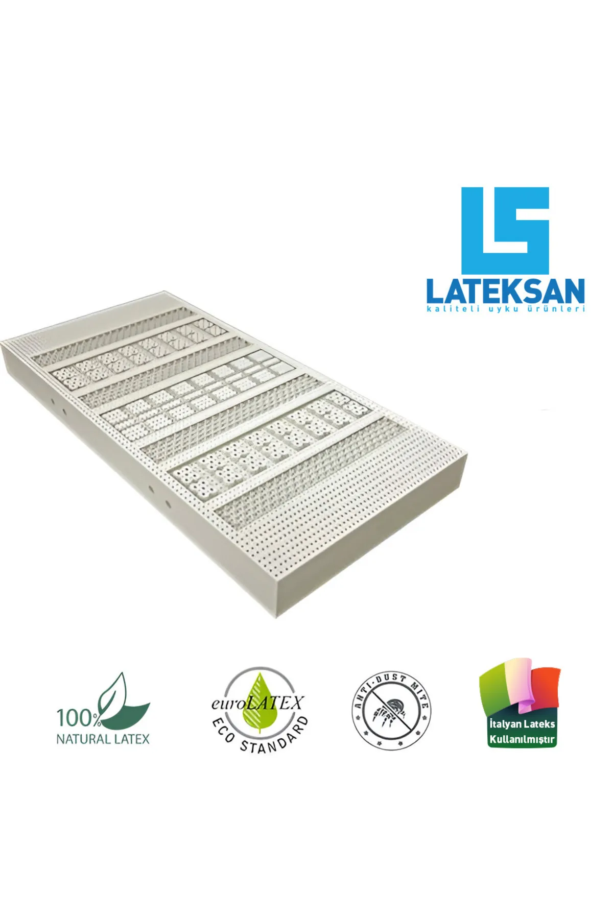 Lateksan La Cloud 999 %100 Doğal Lateks Yatak